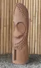 Artikelbild 3 des Artikels “Tiki Polynesische Statue aus Kokosnussholz, ca. 80cm hoch, Farbe natur/transparent, Ø ca. 18-28cm “